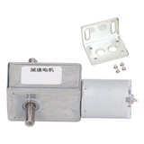 Mini Motor De Engrenagem Dc Worm Gear De Baixa Velocidade 25