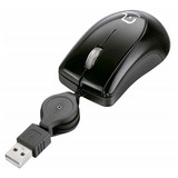 Mini Mouse Óptico Com Cabo Retrátil Usb Mo205 Multilaser