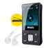 Mini Mp3 Player Ruizu X55 Bluetooth 8gb Clip Roupa Fone Fm Cor Preto