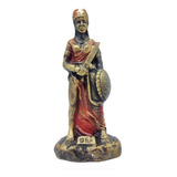 Mini Orixa Obá 9cm Resina Umbanda Imagem Estatua Estatueta