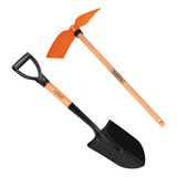 Mini Pa De Bico Sacho Picareta Terra Combo Kit Tramontina