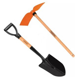 Mini Pa De Bico Sacho Picareta Terra Combo Kit Tramontina