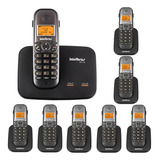 Mini Pabx Sem Fio 2 Linhas Bina Ts 5150 7 Ramal Intelbras