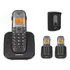 Mini Pabx Sem Fio Dect Intelbras 1 Linha 3 Ramais 1 Porteiro