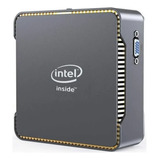 Mini Pc Intel Mini Pc Gk3v Com Windows 11 Pro  Celeron N5095 2 7ghz  Placa Gráfica Intel Uhd Graphics 600  Memória Ram De 8gb E Capacidade De Armazenamento De 128gb Cor Cinza