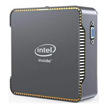 Mini Pc Intel Nuc Quad Core Com Windows 11 Pro 11 Intel Celeron N5105 Memória Ram De 16gb 110v 220v Cor Cinza