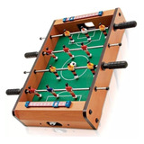 Mini Pebolim Totó Futebol De Mesa 10x31x51cm Bolas E Placar