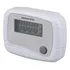 Mini Pedometro Marcador Passo Marca Fitness Branco