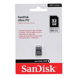 Mini Pen Drive 32gb Ultra Fit Usb 3 1 Sandisk Lacrado Nfe