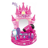 Mini Penteadeira Castelo Som Luz Secador Escova Espelho