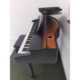 Mini Piano De Cauda Roland Rg 1f (preto Fosco) Com Banqueta