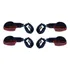 Mini Pisca Flecha Seta Lente Laranja Universal 4 Unidades
