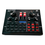 Mini Placa Mixadora De Som V8x Alteração De Voz Gravação 16bit 48khz 15 Efeitos Transmissão Ao Vivo Marca Lorben