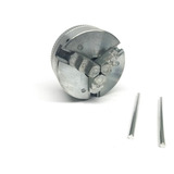 Mini Placa Torno 48mm Prende 1 8 52mm Liga De Alumínio