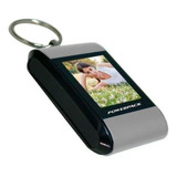 Mini Porta Retrato Digital Com Chaveiro Powerpack
