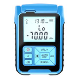 Mini Power Meter Com Caneta De Luz Vfl 5km Testador Rj 45