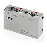 Mini Pré amplificador De Áudio Eletrônico Pyle Phono Turntab