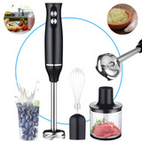 Mini Processador Moedor Alho Alimento Elétrico Portátil Inox