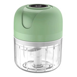 Mini Processador Moedor Elétrico Alho Sem Fio Alimentos Usb