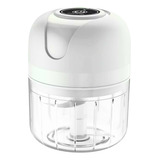 Mini Processador Triturador Moedor De Alimento Elétrico Usb
