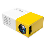 Mini Projetor Amarelo Branco Lazer Data