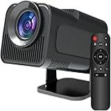 Mini Projetor Hy320 Portatil 5G Wifi 6- Bluetooth 5-0 E Android 11- Suporte 4K E 720P Nativo- 12-000 Lumens- Projetor Led Com 4D-4P E Auto De Correccao- 180- Giratorio- Zoom Eletronico