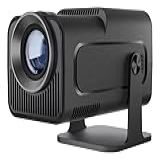 Mini Projetor HY320 Portatil 5G Wifi 6 BT 5 0 Android 11 Projetor Inteligente Full HD 4K Projetor Led Auto De Correcção Trapezóide Horizontal 180 Girável Projector Para Telefónico EU Plug