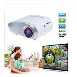 Mini Projetor Led Rd 802 100 Pol 2000 Lumens Hdmi Usb Sd Tv