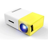 Mini Projetor Led Video Beam Hdmi Yg300 60 Polegadas Cor Amarela 110v 220v