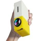 Mini Projetor Portátil 1080p Cinema Em Casa Filmes Futebol TV E PC Com Entrada HDMI E Alta Definição Leve Compacto E Fácil De Usar