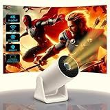Mini Projetor Portátil 4K 1080P Full HD 5G Wifi 6 BT 5 0 Android 11 Autofoco Compatível Com Smartphones PS4 PS5 XBOX Tablets Notebooks Projetor Smart 4k GUDZ