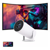 Mini Projetor Portátil 4k Android Full Hd Smart Wifi Cinema