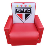 Mini Puff Sofa Infantil poltrona sofazinho Time São Paulo