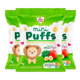 Mini Puffs Brócolis E Maçã Zero