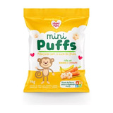Mini Puffs Snack P crianças Banana E Cenoura 15g nhamimami