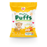 Mini Puffs Snack P crianças Banana E Cenoura 24 Unidades 15g