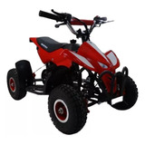 Mini Quadriciclo 49cc Motor 2 Tempos Até 60kg 45km Vermelho
