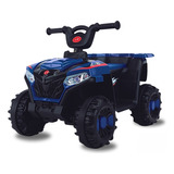 Mini Quadriciclo Elétrico 6v Infantil Duas Marchas Luz E Som