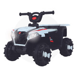 Mini Quadriciclo Elétrico Infantil Bateria 6v Luz E Música Cor Branco Voltagem Do Carregador 110v 220v