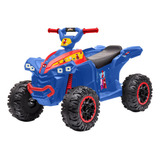 Mini Quadriciclo Elétrico Infantil Spidey Disney Marvel Cor Azul Voltagem Do Carregador 110v 220v