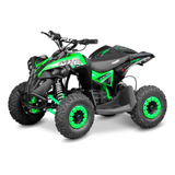 Mini Quadriciclo Eletrico Mxf Thor 1000w Cor Verde Voltagem Do Carregador 110v 220v