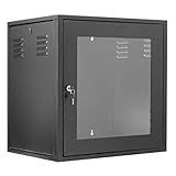 Mini Rack 19- 12u X 400MM Preto Max Eletron 5238