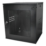 Mini Rack 19 Polegadas Organizador De Cabos Fonte Cftv Pier Telecom Mrd1637preto
