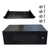 Mini Rack 3u X 350mm 19 Max Eletron Com Bandeja