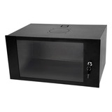 Mini Rack 4u X 350 Mm Organizador Preto P  Dvr Intelbras