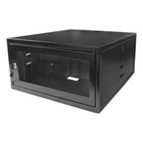 Mini Rack 5u X 570mm Padrão 19 Polegadas De Parede Preto