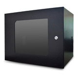 Mini Rack Organizador 8u 19 Polegadas Parede Padrão Cftv