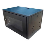 Mini Rack Parede Padrão 19 7u X 470mm Preto Rede Lan Utp nf