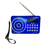 Mini Rádio Recarregável Bluetooth J32 Pen Drive Fm Cartão 110v/220v