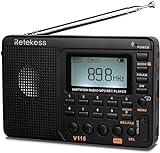 Mini Rádio Retekess V115 Rádio Am